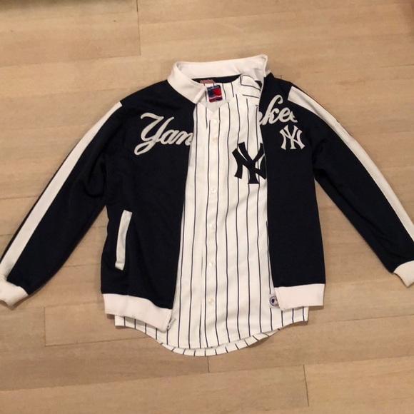 Youth Yankees jersey and jacket - Picture 1 of 5